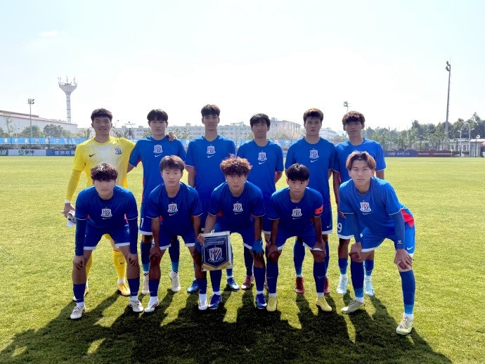 赵舒奕第87分钟头球绝平 申花U20客场1-1宁波