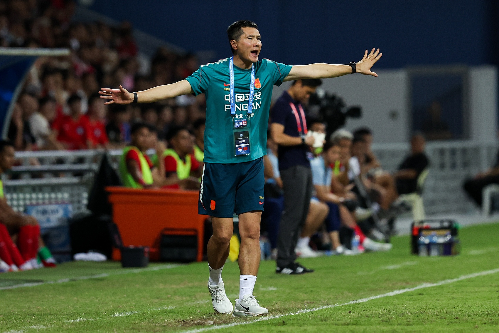 国足0-0泰国遭扣0.04分，武磊百场纪念日邵佳一主场首秀憾平
